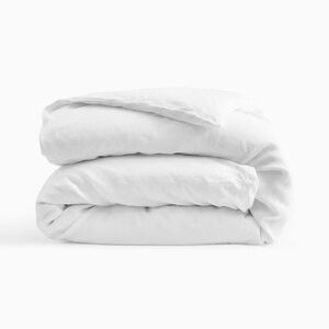 NWT Quince European White Linen Queen Duvet Cover